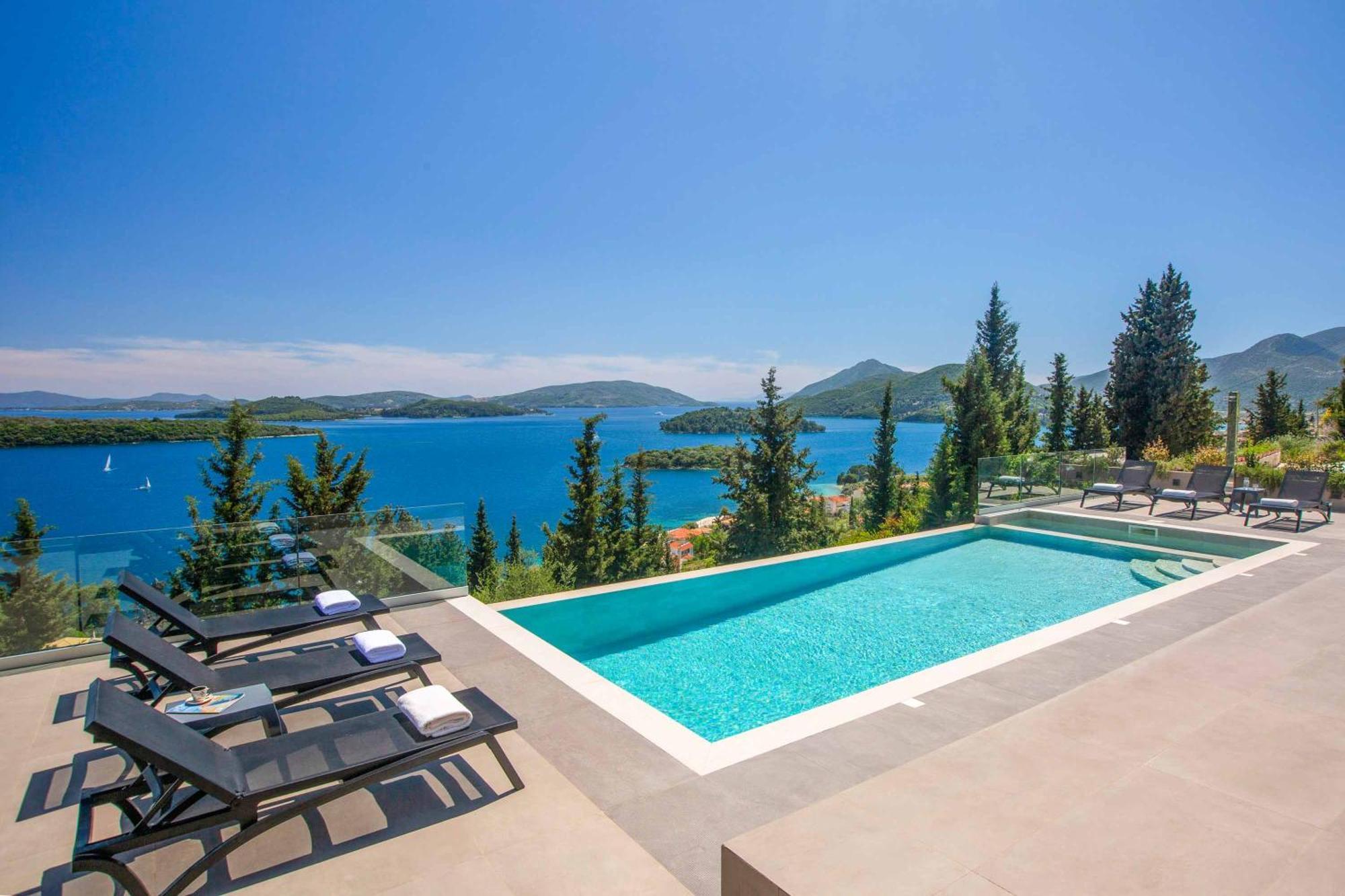 Villa Ino Lefkas Nydrí Eksteriør bilde