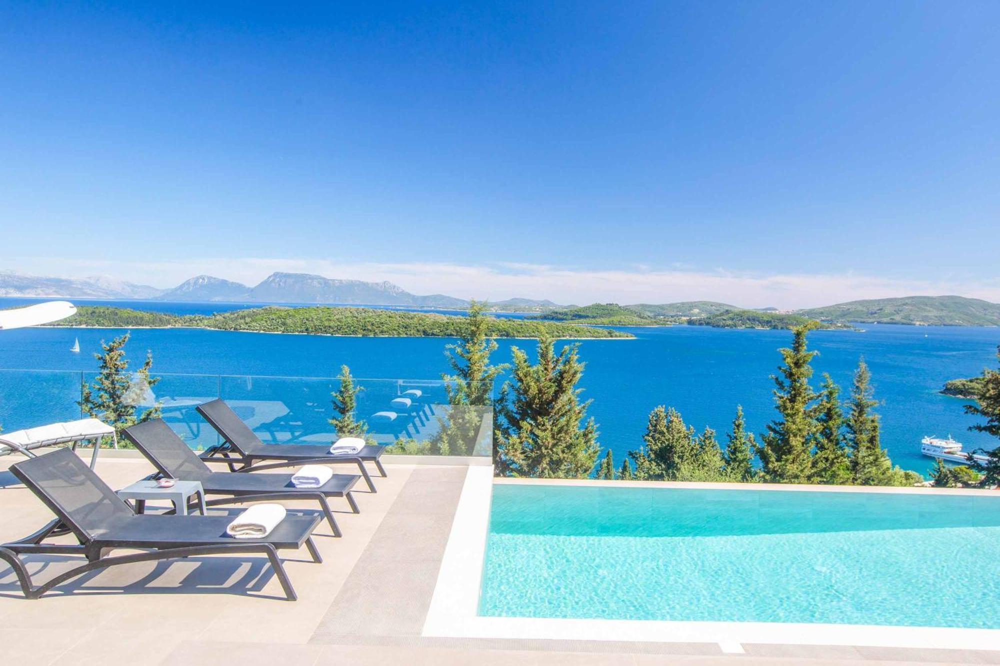 Villa Ino Lefkas Nydrí Eksteriør bilde