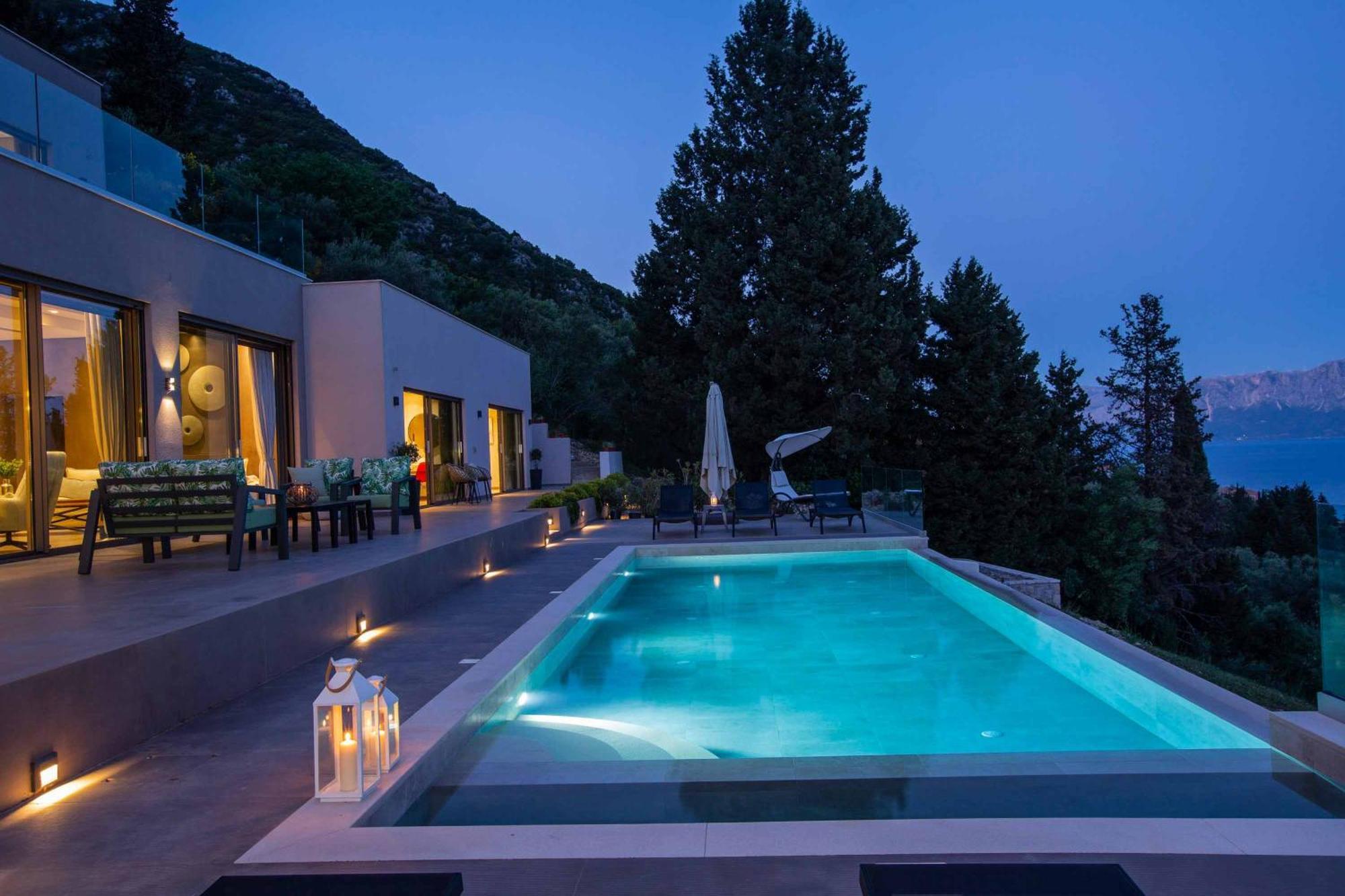 Villa Ino Lefkas Nydrí Eksteriør bilde