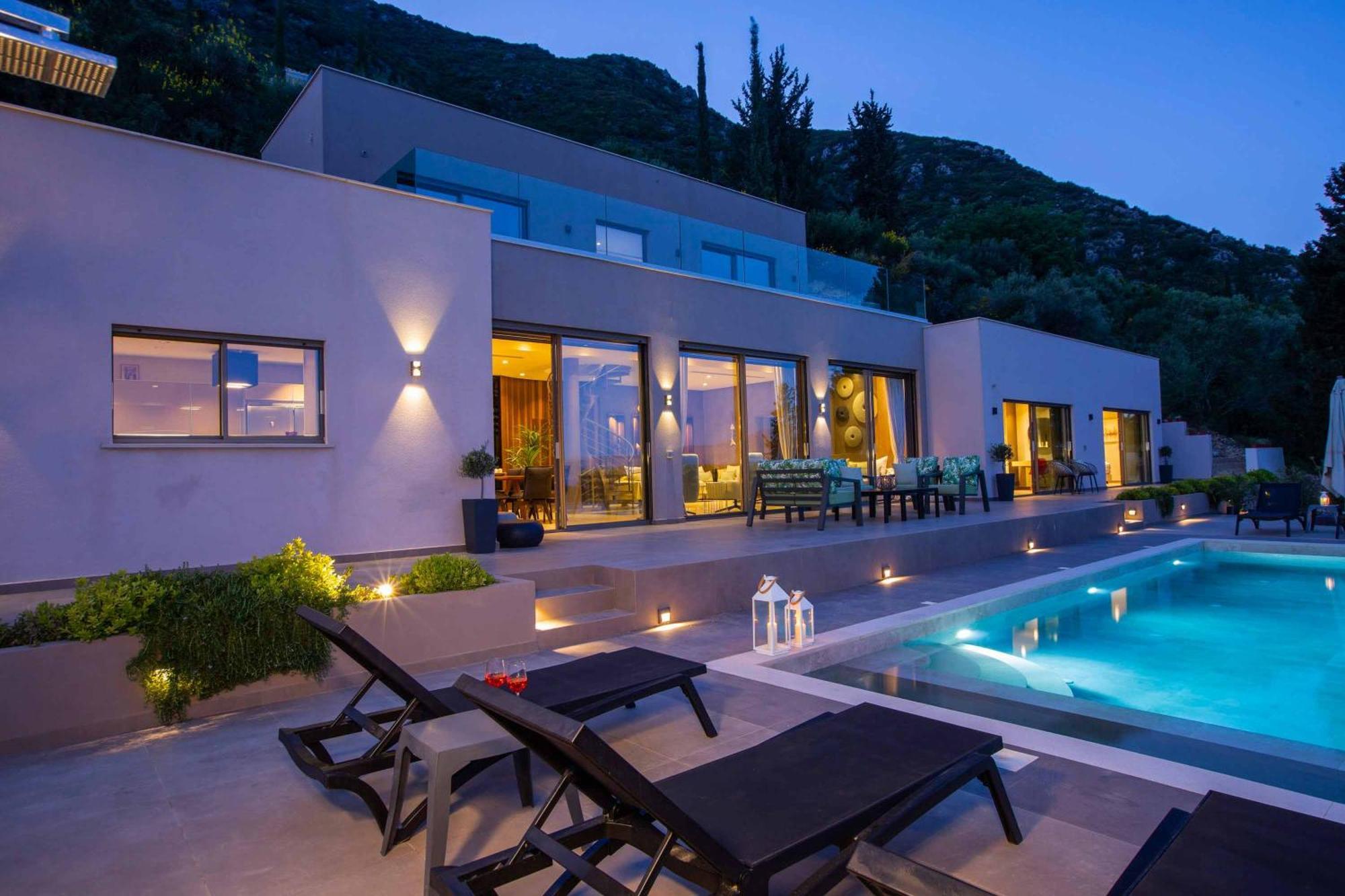 Villa Ino Lefkas Nydrí Eksteriør bilde