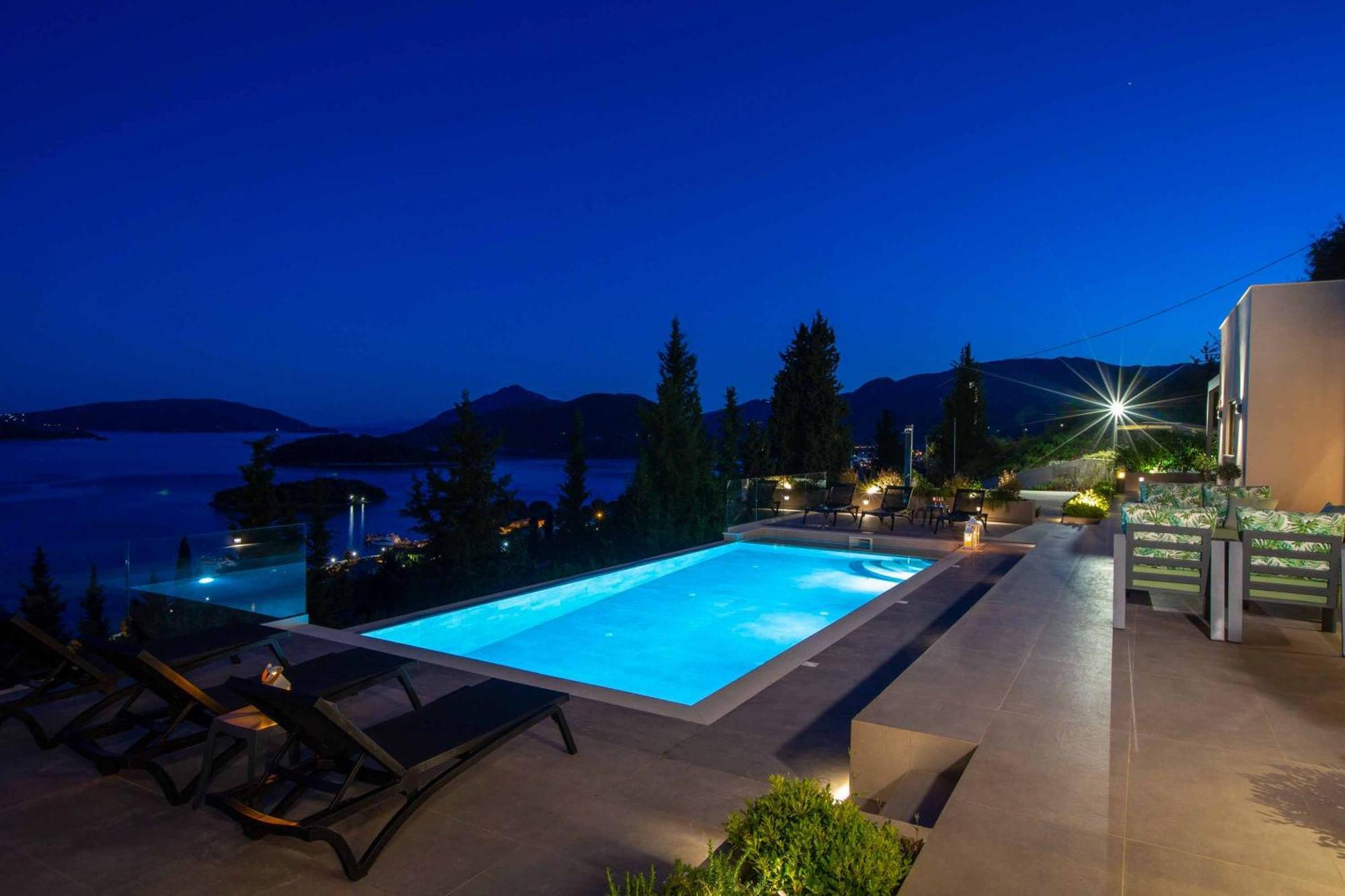 Villa Ino Lefkas Nydrí Eksteriør bilde
