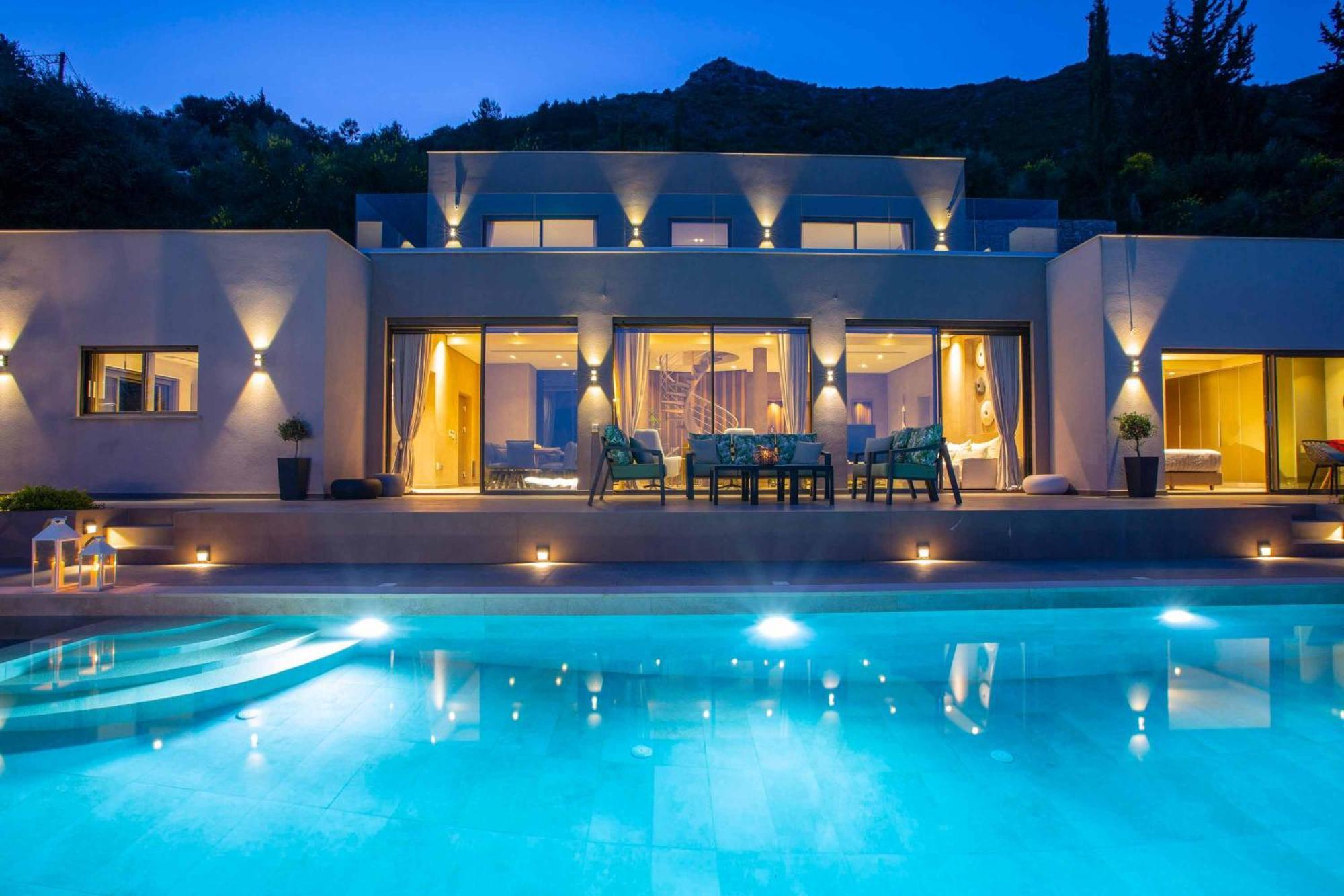 Villa Ino Lefkas Nydrí Eksteriør bilde
