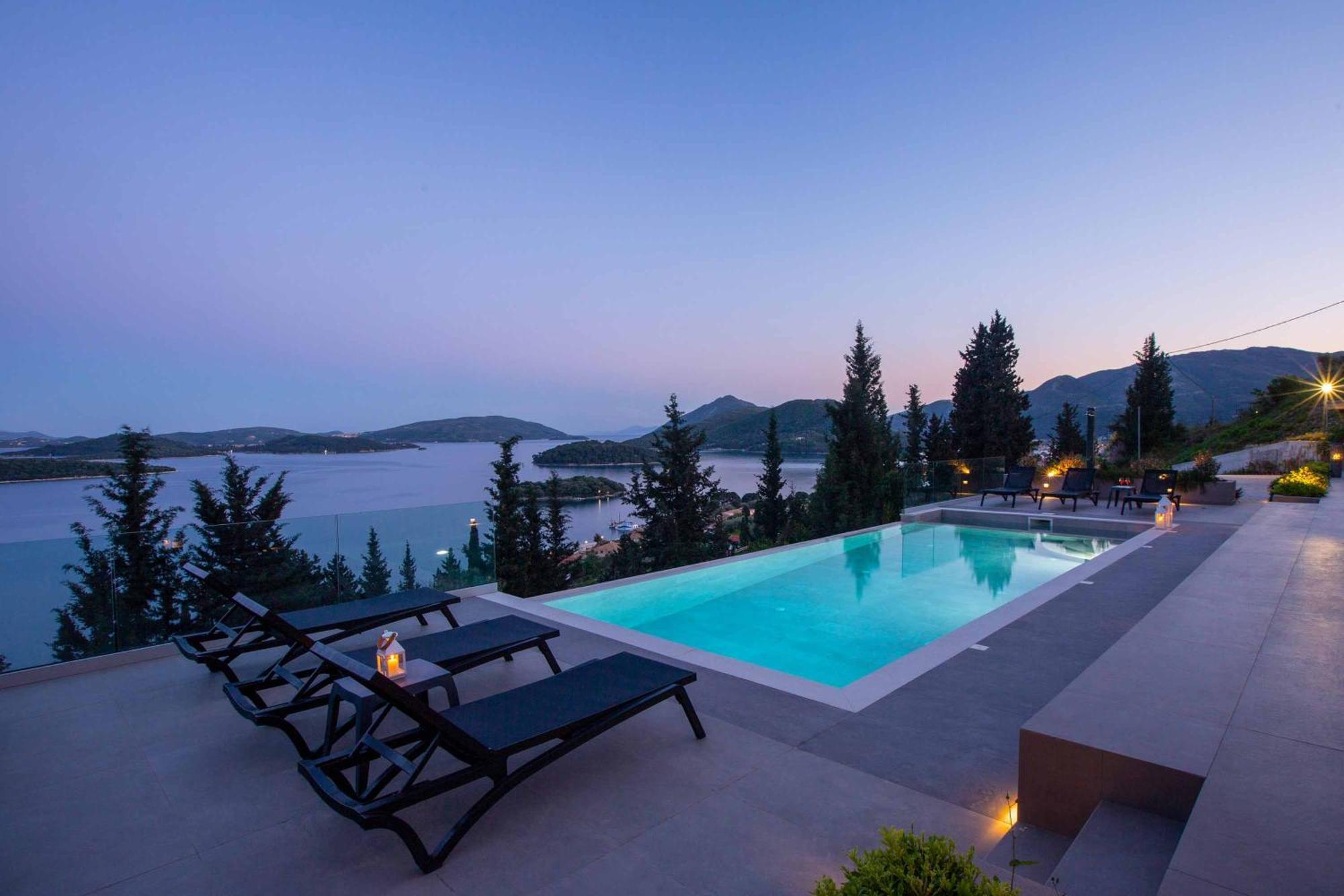 Villa Ino Lefkas Nydrí Eksteriør bilde