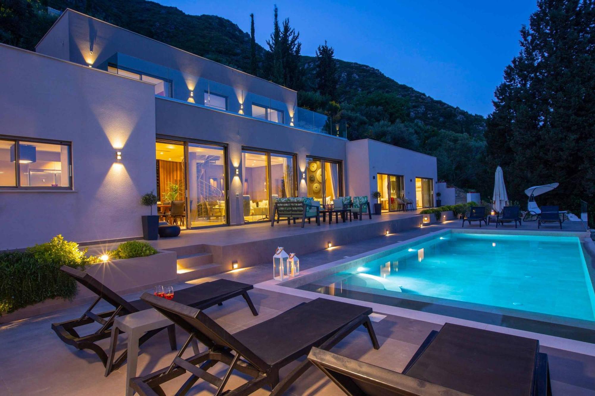 Villa Ino Lefkas Nydrí Eksteriør bilde