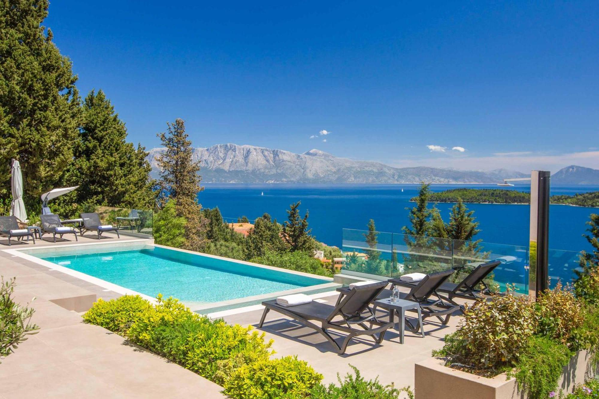 Villa Ino Lefkas Nydrí Eksteriør bilde